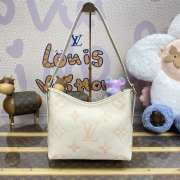 Louis Vuitton M46288 CarryAll PM Bag In Pink/ White 24x30x12cm - 6