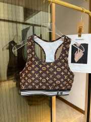 Louis Vuitton sports suit for yoga and fitness in brown - 5