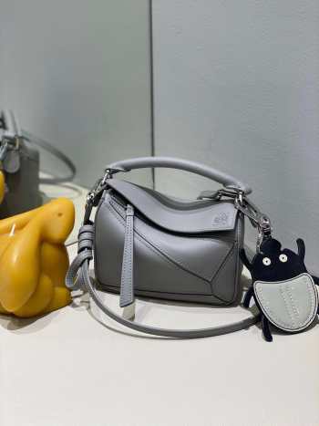 Loewe Mini Puzzle Edge Bag Grey 18x8x12cm