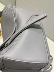 Loewe Mini Puzzle Edge Bag Grey 18x8x12cm - 4