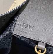 Loewe small Hammock bag in classic calfskin beige tricolor 29x14x26cm - 5