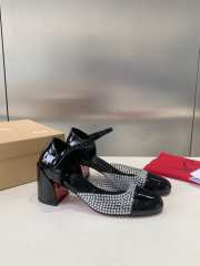 Christian Louboutin Miss MJ Strass pump black 5.5cm - 6