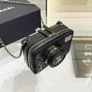 Chanel camera bag in black 11.5x16x6cm - 5