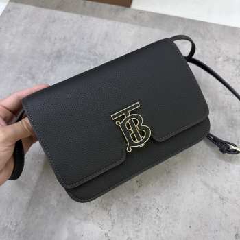 Burberry Mini TB Bag In Black 20x5.5x12.5cm