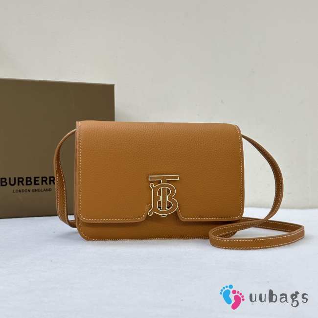 Burberry Mini TB Bag In Brown 20x5.5x12.5cm - 1