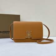 Burberry Mini TB Bag In Brown 20x5.5x12.5cm - 1