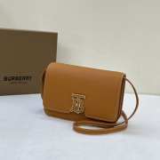 Burberry Mini TB Bag In Brown 20x5.5x12.5cm - 6