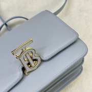 Burberry Mini TB Bag In Blue 20x5.5x12.5cm - 2