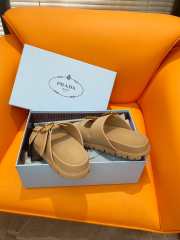 Prada sandal with two straps in beige - 2