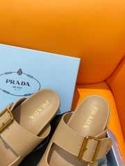 Prada sandal with two straps in beige - 3