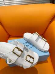 Prada sandal with two straps in white - 6