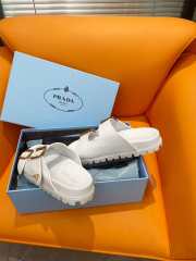 Prada sandal with two straps in white - 4