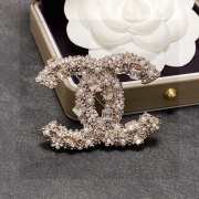 Chanel brooch silver pearl - 2