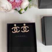 Chanel gold pearl earrings - 3