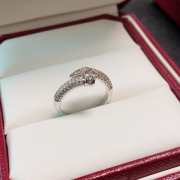 Cartier Juste un Clou ring white gold with diamond  - 2