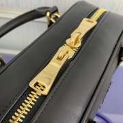 Miu Miu Arcadie leather bag in black 22x10.5x7.5cm - 5