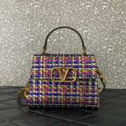 Valentino VSling embellished shoulder bag colorful 22x9x17cm - 1