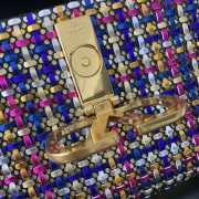 Valentino VSling embellished shoulder bag colorful 22x9x17cm - 6