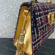 Valentino VSling embellished shoulder bag colorful 22x9x17cm - 3