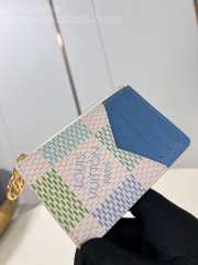 Louis Vuitton N40639 Romy Card Holder In Blue 12x8x0.8cm - 2