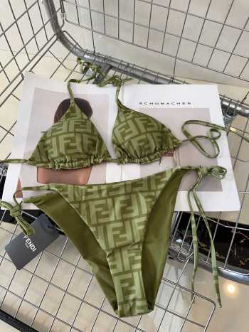 Fendi swimsuit in green