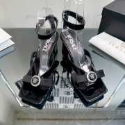 Versace high heel in black 6.5cm - 5