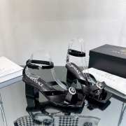 Versace high heel in black 6.5cm - 4