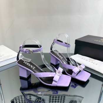 Versace high heel in purple 6.5cm