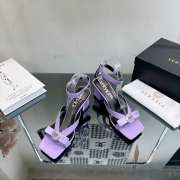 Versace high heel in purple 6.5cm - 5