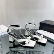 Versace high heel in white 6.5cm - 1