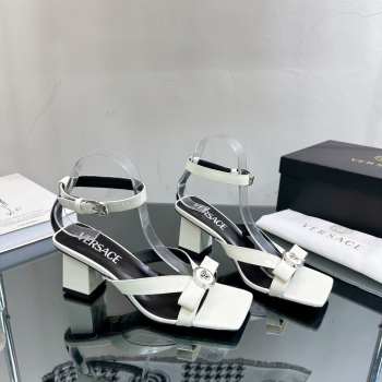 Versace high heel in white 6.5cm