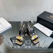 Versace high heel in gold metallic 6.5cm - 5