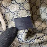 Gucci printed mini black canvas shoulder bag 777166 16x21x11cm - 2