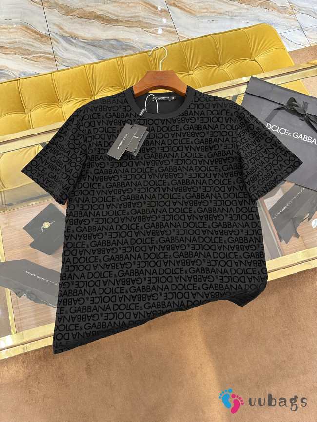 Dolce & Gabbana T-shirt In Black  - 1