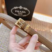 Prada Saffiano Brown Belt 2cm - 6