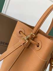 Burberry Brown Mini TB Bucket Bag 16x26x26cm - 2