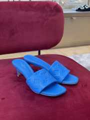 Louis Vuitton 1ACM4Z Neo Revival Mules In Dark Blue 4.5cm/8cm - 5