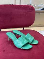 Louis Vuitton 1ACM4Z Neo Revival Mules In Green 4.5cm/8cm - 4