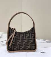 Fendi Fendessence Brown FF fabric mini bag 27x20.5x7cm - 1