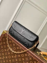 Louis Vuitton M82210 Ivy bag in black 23.5x12x4.3cm - 1