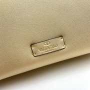 Valentino Small Vsling calfskin handbag gold with jewel handle 22x17x9cm - 4