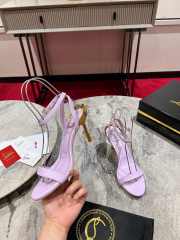 Christian Louboutin Ginko Girl 85mm sandal heels in purple - 2