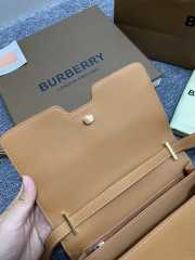 Burberry Mini TB bag grainy calf leather in tan 21x6x16cm - 2