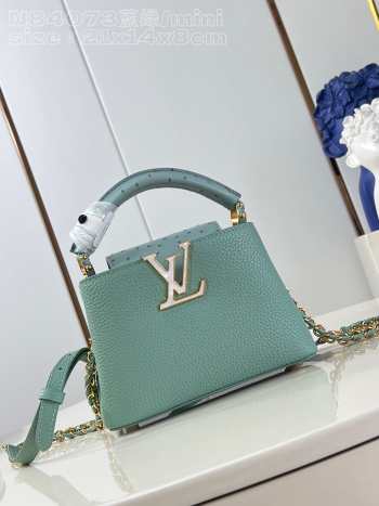 Louis Vuitton N84073 Capucines Bag 21x14x8cm