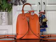 Louis Vuitton M25103 Alma Backpack In Orange 15x20x10cm - 4