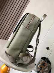 Loewe Military full-grain leather backpack in taupe 38x29x12cm - 5