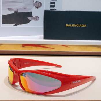 Balenciaga Reverse Xpander Rectangle Sunglasses 