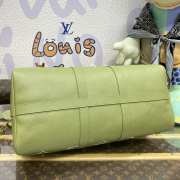 Louis Vuitton M46670 Keepall Bandoulière Bag In Green 45x27x20cm - 4