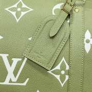 Louis Vuitton M46670 Keepall Bandoulière Bag In Green 45x27x20cm - 2