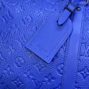 Louis Vuitton M23141 Keepall Bandoulière Bag In Blue 50x29x22cm - 3